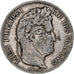 Coin, France, Louis-Philippe, 5 Francs, 1833, Paris, VF(30-35), Silver
