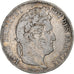 Moneta, Francia, Louis-Philippe, 5 Francs, 1838, Lille, MB+, Argento, KM:749.13
