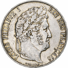 France, 5 Francs, Louis-Philippe, 1848, Paris, Argent, TTB, Gadoury:678a