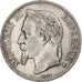 Moneta, Francia, Napoléon III, 5 Francs, 1869, Strasbourg, MB, Argento