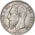 Munten, België, Leopold II, 5 Francs, 5 Frank, 1872, FR, Zilver, KM:24