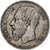 Moneta, Belgia, Leopold II, 5 Francs, 5 Frank, 1872, VF(30-35), Srebro, KM:24
