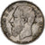Moneda, Bélgica, Leopold II, 5 Francs, 5 Frank, 1873, BC+, Plata, KM:24
