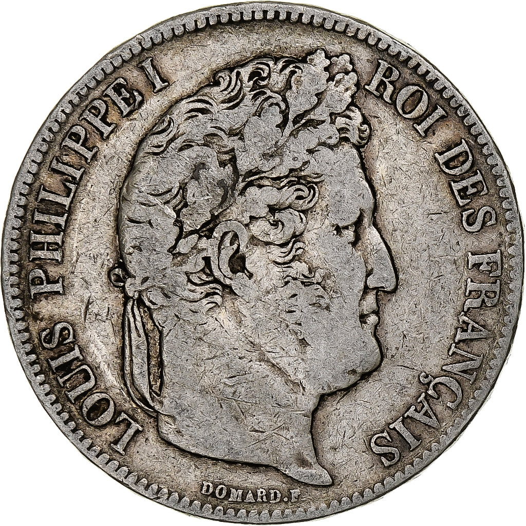 Monnaie, France, Louis-Philippe, 5 Francs, 1832, Paris, TB+, Argent