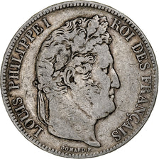 Monnaie, France, Louis-Philippe, 5 Francs, 1832, Paris, TB+, Argent
