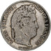 Moneta, Francia, Louis-Philippe, 5 Francs, 1833, Rouen, MB, Argento, KM:749.2
