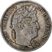 Moneta, Francia, Louis-Philippe, 5 Francs, 1833, Rouen, MB+, Argento, KM:749.2