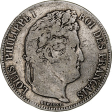 France, 5 Francs, Louis-Philippe, 1834, Marseille, Argent, TB, Gadoury:678
