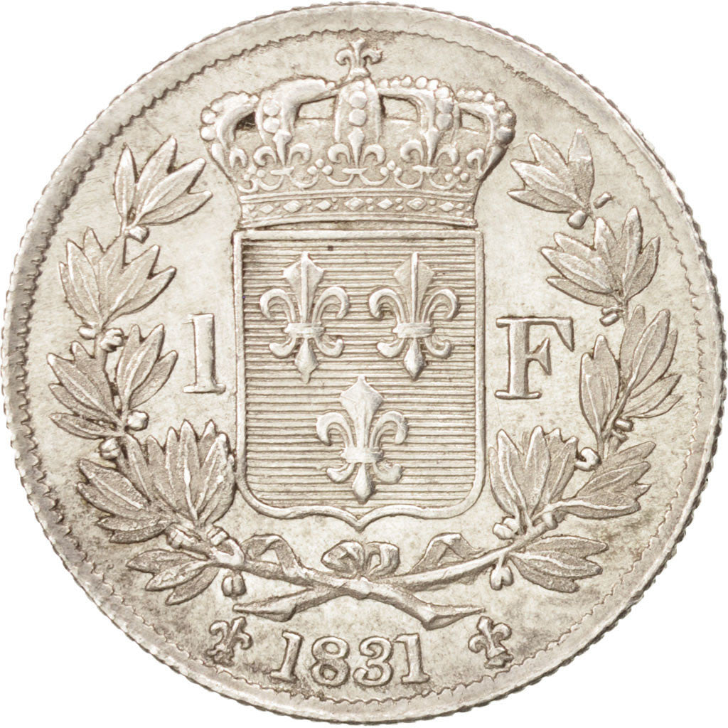 Moneta, Francia, Henri V, Franc, 1831, SPL-, Argento, KM:28.2, Gadoury:451