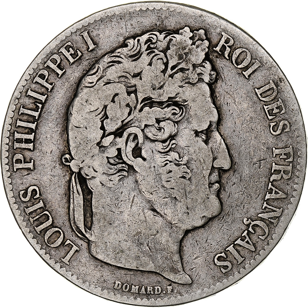 Monnaie, France, Louis-Philippe, 5 Francs, 1836, Lille, TB, Argent, Gadoury:678