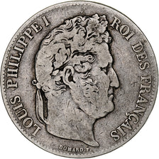 Monnaie, France, Louis-Philippe, 5 Francs, 1836, Lille, TB, Argent, Gadoury:678