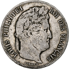 France, 5 Francs, Louis-Philippe, 1839, Lille, Argent, TB, Gadoury:678, KM:749.3
