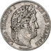 France, 5 Francs, Louis-Philippe, 1845, Paris, Silver, EF(40-45), Gadoury:678a