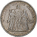 Moneta, Francia, Hercule, 5 Francs, 1873, Paris, MB+, Argento, KM:820.1