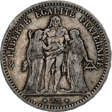 Monnaie, France, Hercule, 5 Francs, 1873, Bordeaux, TB, Argent, Gadoury:745a