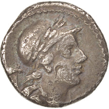 Volteia, Denarius, Rome, VF(30-35), Silver, 3.75