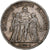 Moneta, Francia, Hercule, 5 Francs, 1874, Bordeaux, MB+, Argento, KM:820.2, Le