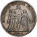 Moneta, Francia, Hercule, 5 Francs, 1874, Bordeaux, MB+, Argento, KM:820.2, Le