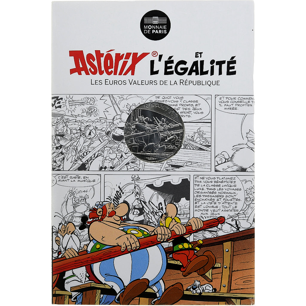 France, Monnaie de Paris, 10 Euro, Astérix Égalité (Jeux Olympiques), 2015
