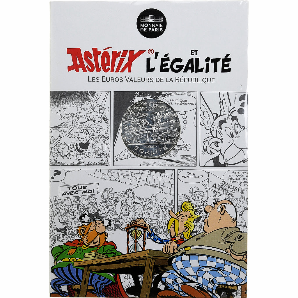France, Monnaie de Paris, 10 Euro, Astérix Égalité (Le cadeau de César)