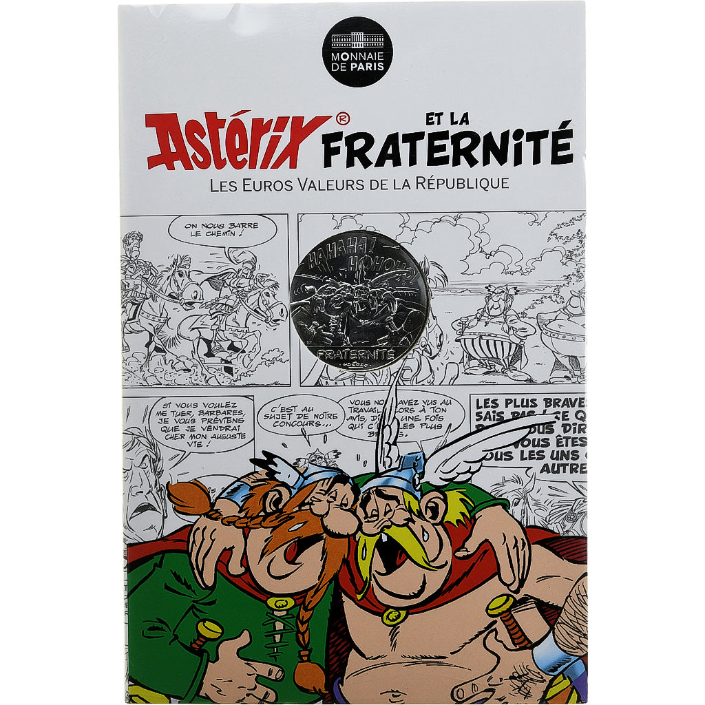Francia, Monnaie de Paris, 10 Euro, Astérix Fraternité (Astérix chez les