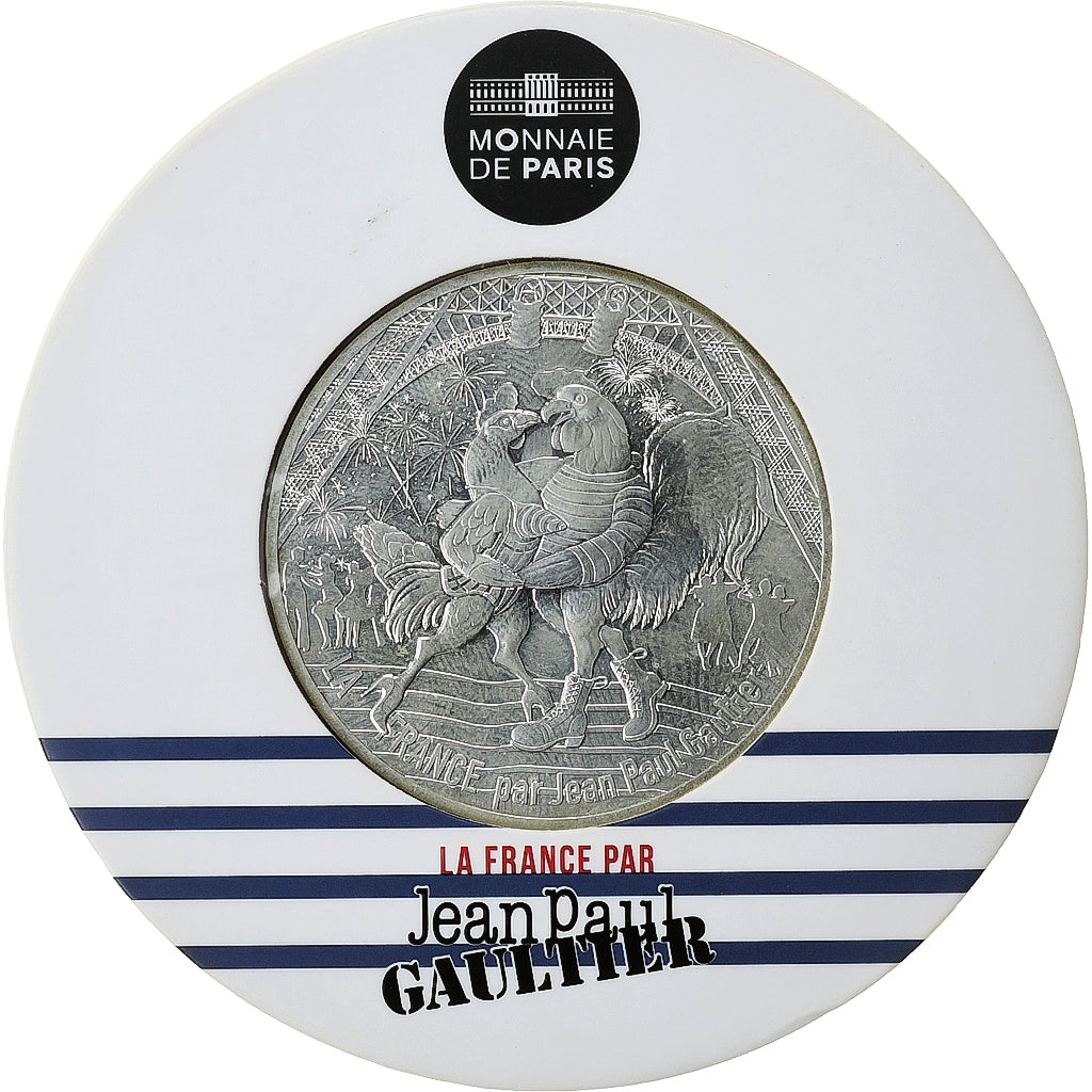 France, 50 Euro, Jean Paul Gaultier, 2017, Paris, FDC, Argent, Gadoury:EU893