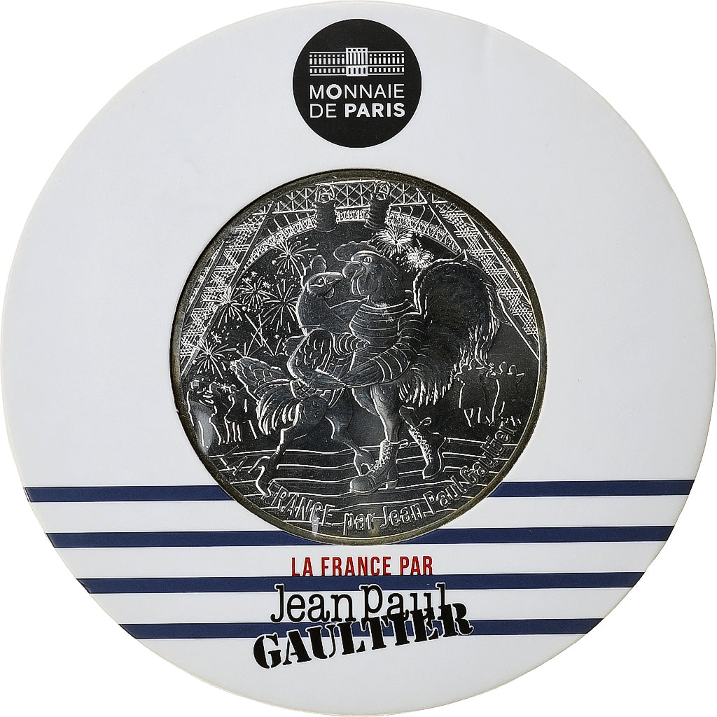 France, 50 Euro, Jean Paul Gaultier, 2017, Paris, FDC, Argent, Gadoury:EU893