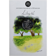 França, 10 Euro, Liberté Eté Sempé, 2014, Paris, LIBERTÉ ETÉ SEMPÉ