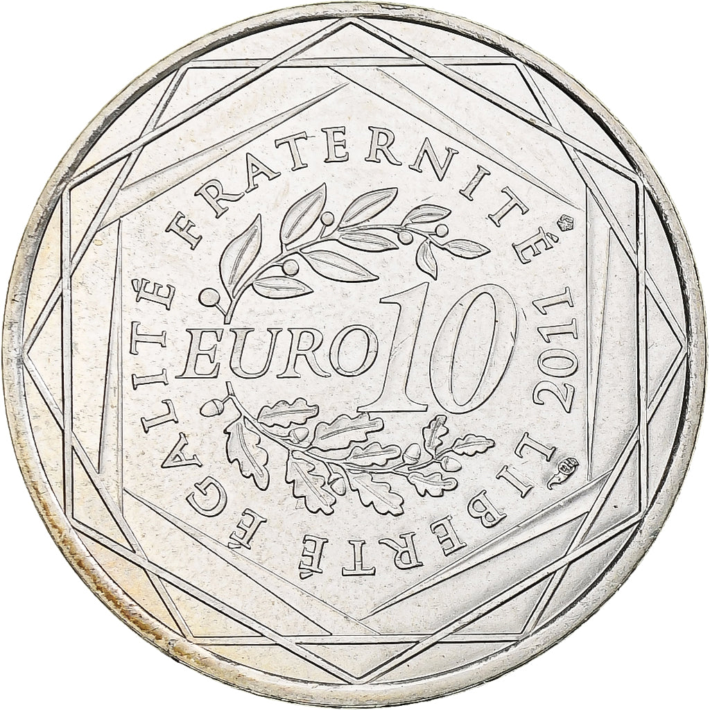 Frankreich, 10 Euro, Lorraine, 2011, Paris, STGL, Silber, KM:1743