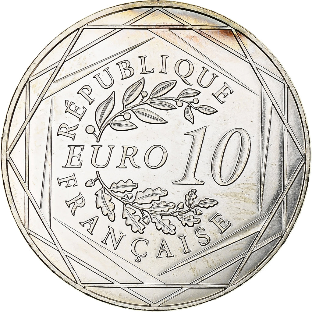 Frankreich, 10 Euro, Auguste Rodin, 2017, Paris, STGL, Silber