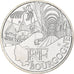France, 10 Euro, Bourgogne, 2011, Paris, Bourgogne, MS(65-70), Silver, KM:1731