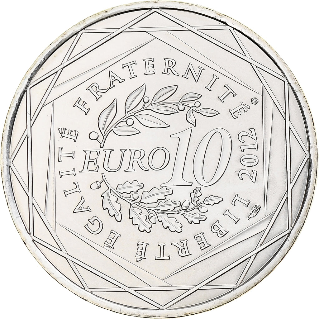 France, 10 Euro, Limousin, 2012, Paris, FDC, Argent, Gadoury:EU514, KM:1878