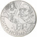 Frankrijk, 10 Euro, Haute Normandie, 2012, Paris, Haute-Normandie, FDC, Zilver
