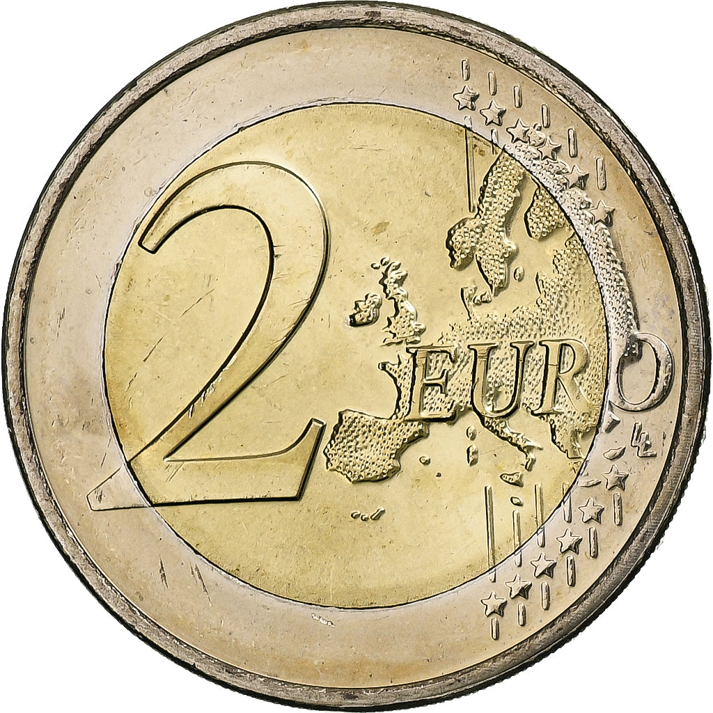 Luxembourg, 2 Euro, Pont Grande Duchesse Charlotte, 2016, FDC, Bimétallique