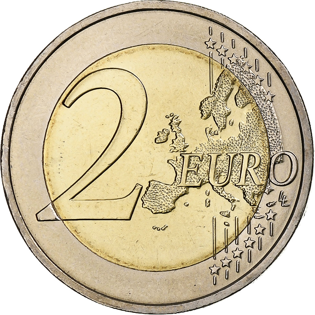 Portugal, 2 Euro, Jardin botanique d'Ajuda, 2018, STGL, Bi-Metallic