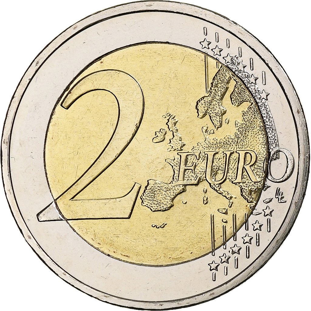 Grecia, 2 Euro, Nikos Kazantzakis, 2017, SC+, Bimetálico, KM:New
