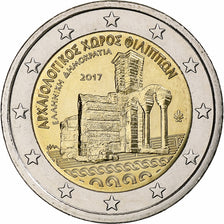 Grèce, 2 Euro, Archeological Site of Philippi, 2017, SPL+, Bimétallique