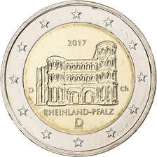 République fédérale allemande, 2 Euro, Rhénanie-Palatinat, 2017, Munich