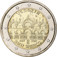 Italia, 2 Euro, Basilique Saint Marc, 2017, SPL+, Bi-metallico
