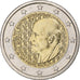 Grécia, 2 Euro, Dmitri Mitropoulos, 2016, MS(64), Bimetálico