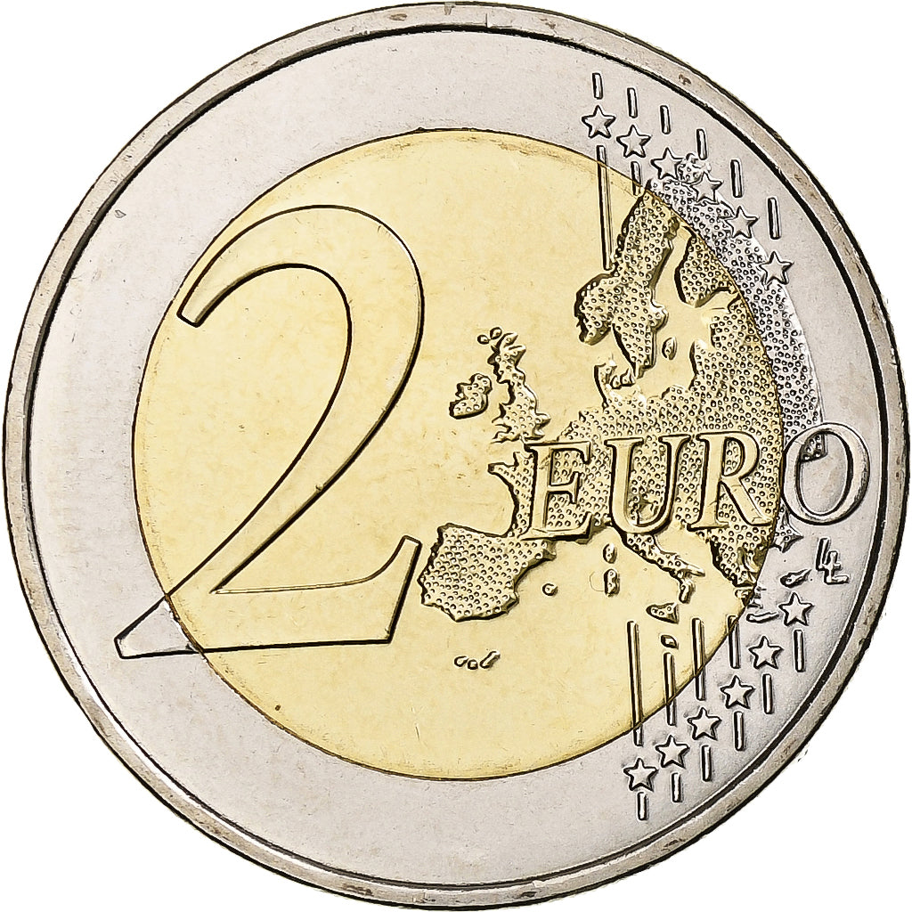 France, 2 Euro, 2016, François Mitterand, SPL+, Bimétallique