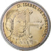 Portugal, 5 Euro, ISABEL DE PORTUGAL, 2015, MS(64), Copper-nickel, KM:New