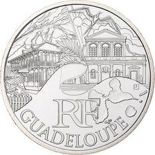 Frankrijk, 10 Euro, Guadeloupe, 2011, Paris, Zilver, FDC, KM:1737