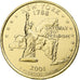 Stati Uniti, New York, Quarter, 2001, U.S. Mint, Denver, golden, FDC, Rame