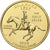 Estados Unidos, Delaware, Quarter, 1999, U.S. Mint, Denver, gold-plated coin