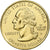 Estados Unidos, Delaware, Quarter, 1999, U.S. Mint, Denver, gold-plated coin