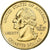 United States, Quarter, Maryland, 2000, U.S. Mint, Gold plated, MS(65-70)