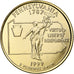 Estados Unidos, Pennsylvania, Quarter, 1999, U.S. Mint, Denver, gold-plated