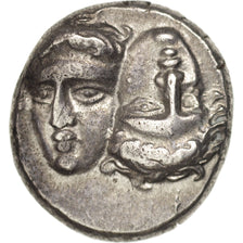 Thrace, Istros, Drachm, Istros, AU(55-58), Silver, 5.82