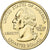 United States, Quarter, Washington, 2007, U.S. Mint, golden, Copper-Nickel Clad